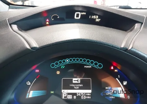 2016 Nissan Leaf Sv z USA, uszkodzony, nr VIN 1N4BZ0CP3GC314912